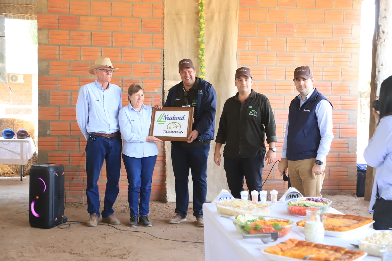 O criatório Uberbrahman apresentou seu projeto pecuário durante evento ocorrido no Chaco